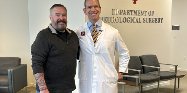 Neuro patient: ‘Scrubs and suits are great, but you should be wearing a cape’ image.