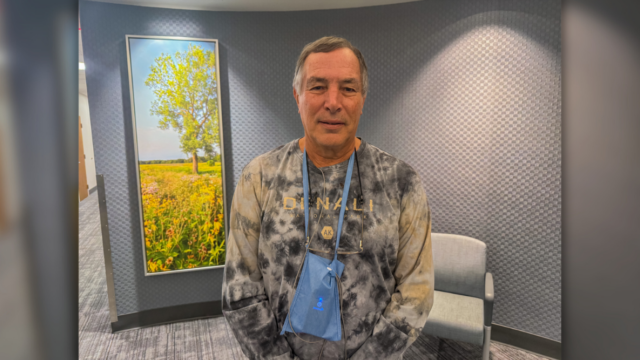 A routine stress test saved his life image.