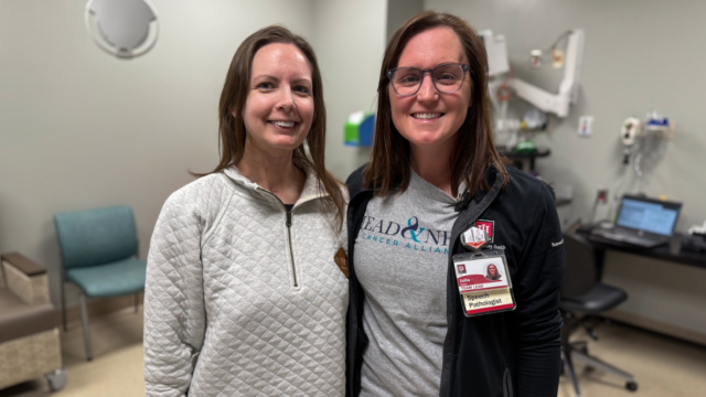 Sudden symptoms to survivorship: Brittany Zedaker’s head and neck cancer journey image.