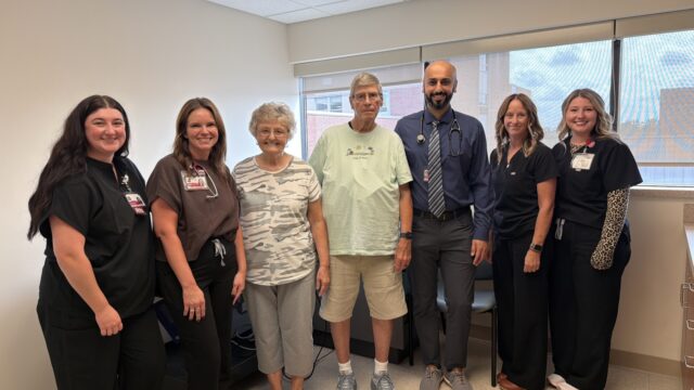 Heart failure patient receives specialized care closer to home image.