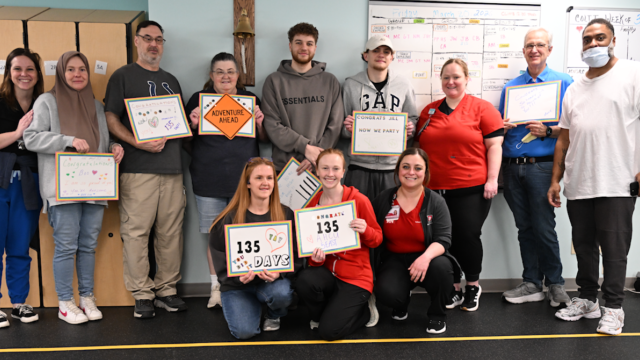 Heart transplant patient graduates COLTT, finally goes home after 135 days image.