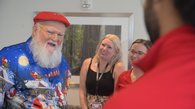 IU Health on nice list as Santa recovers from essential tremor procedure image.