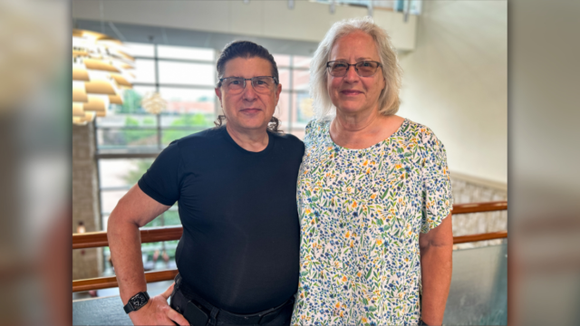 From pain to possibility: Couple regains mobility after total joint replacement image.