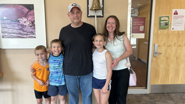 Father diagnosed with testicular cancer grateful for his company’s support image.