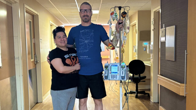 From West Virginia to Indiana; through robbery and loss; cancer is part of their journey image.