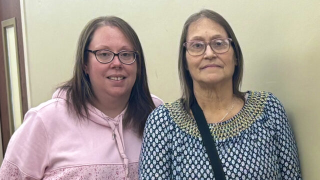 New Beginnings: Mother receives a liver; daughter receives a heart image.