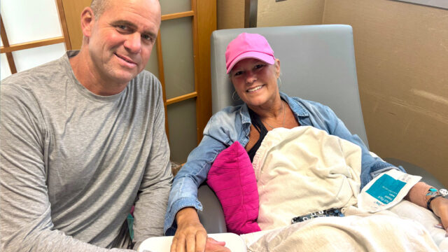 Endometrial cancer discovered during routine exam image.