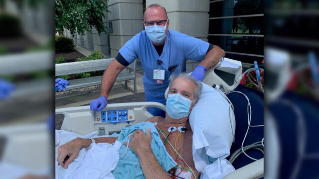 He was a patient at Methodist for 137 days - Now he’s a nurse image.