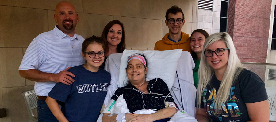 Kaylee Durnil with family