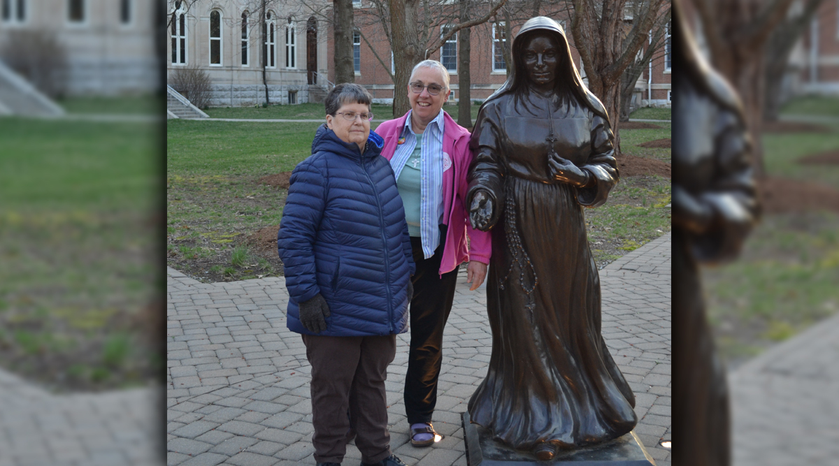Sister Barbara Battista and Sister Jane Iannaccone